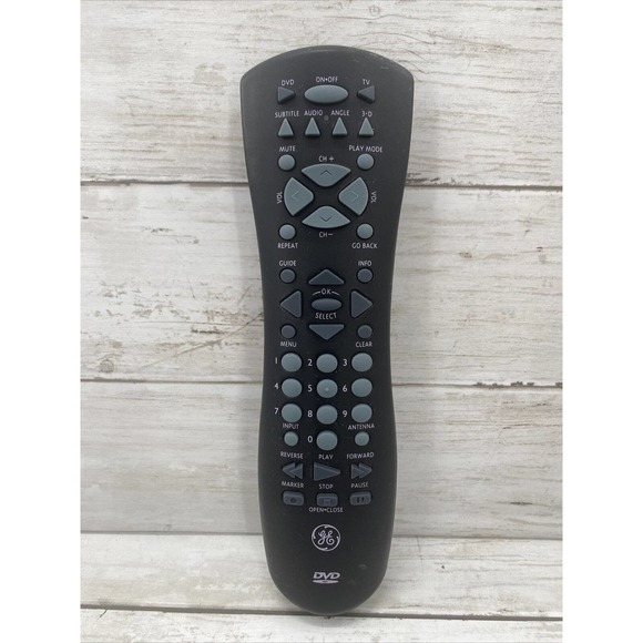 GE DVD Remote Control Replacement CRK760C1 TV Original Equipment OEM - Picture 6 of 12